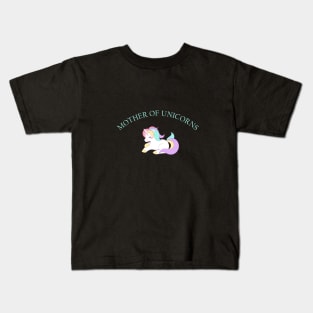 Mother of Unicorns Kids T-Shirt